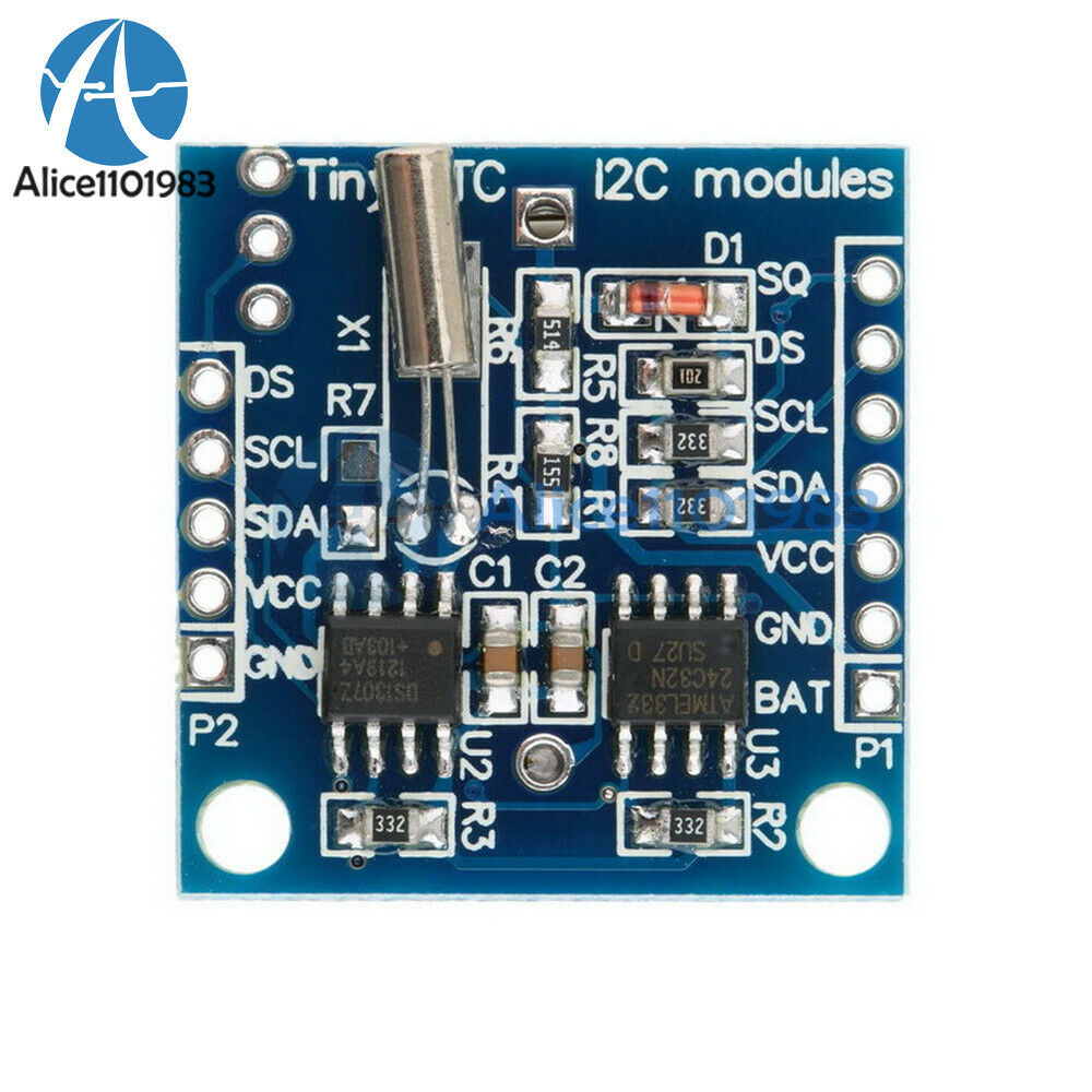 10PCS I2C RTC DS1307 AT24C32 Real Time Clock Module For Arduino AVR ARM PIC SMD