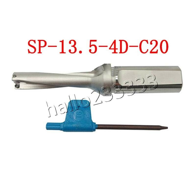 SP-13.5-C20-4D U drill indexable drill 13.5mm C20-4D FOR SPGT05 U drill inserts