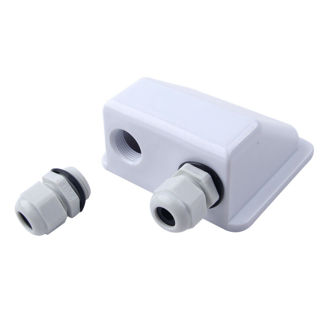 Roof Solar Cable Double Gland Box Fit for Caravan Boat 1Pcs Entry Gland Atn