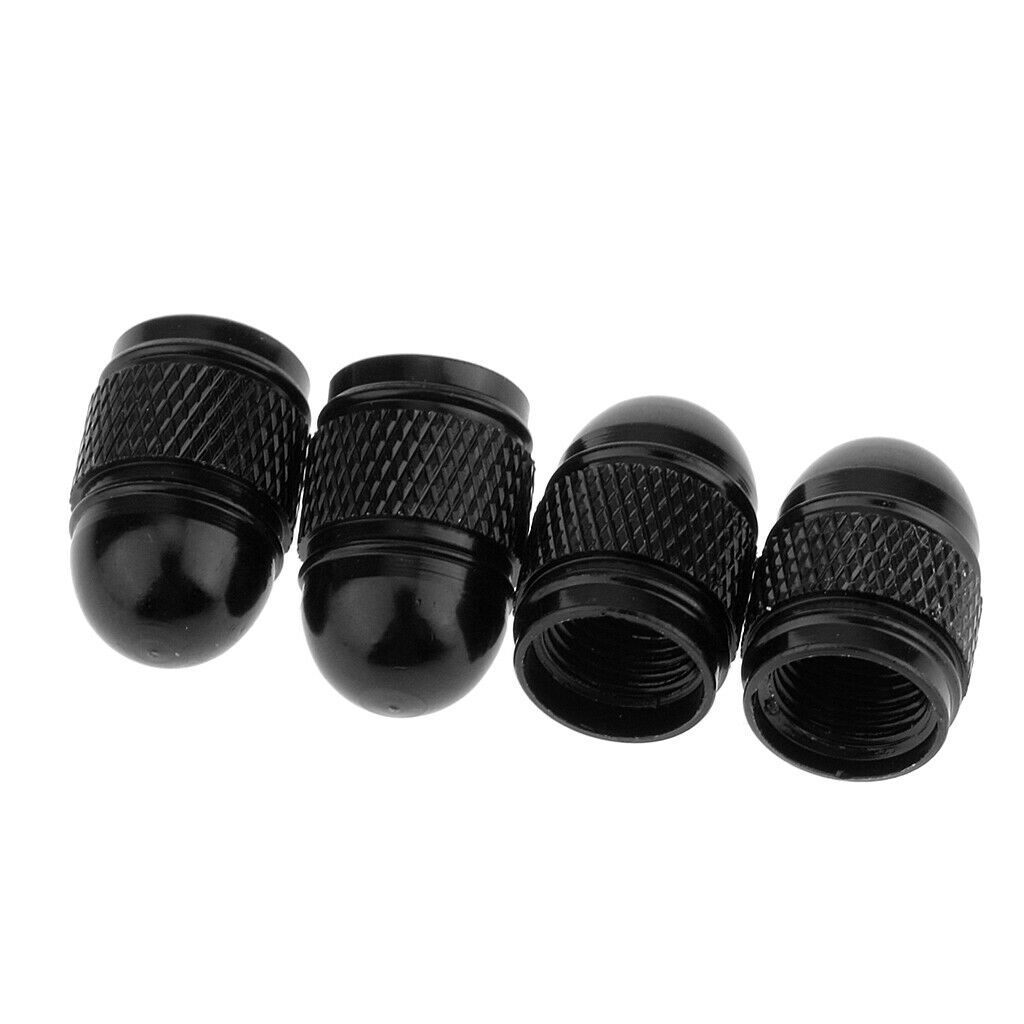28 Pieces Assortment Aluminum Bullet Tire Valve Stem Air Port Cover Dust Cap