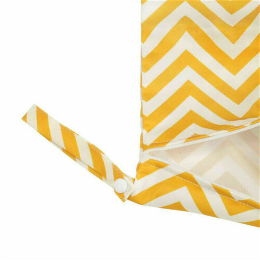 Nappy Pouch Baby Storage Pocket New Waterproof Zip Wet Dry Bag Diaper Bags
