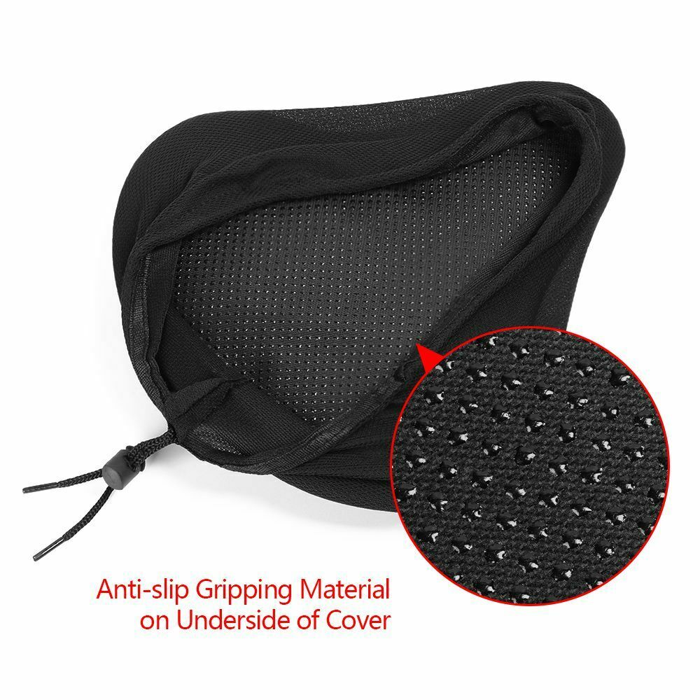 Soft Gel Cushion Silicone Saddle Cover Bike Seat Pad Cycling Accessories