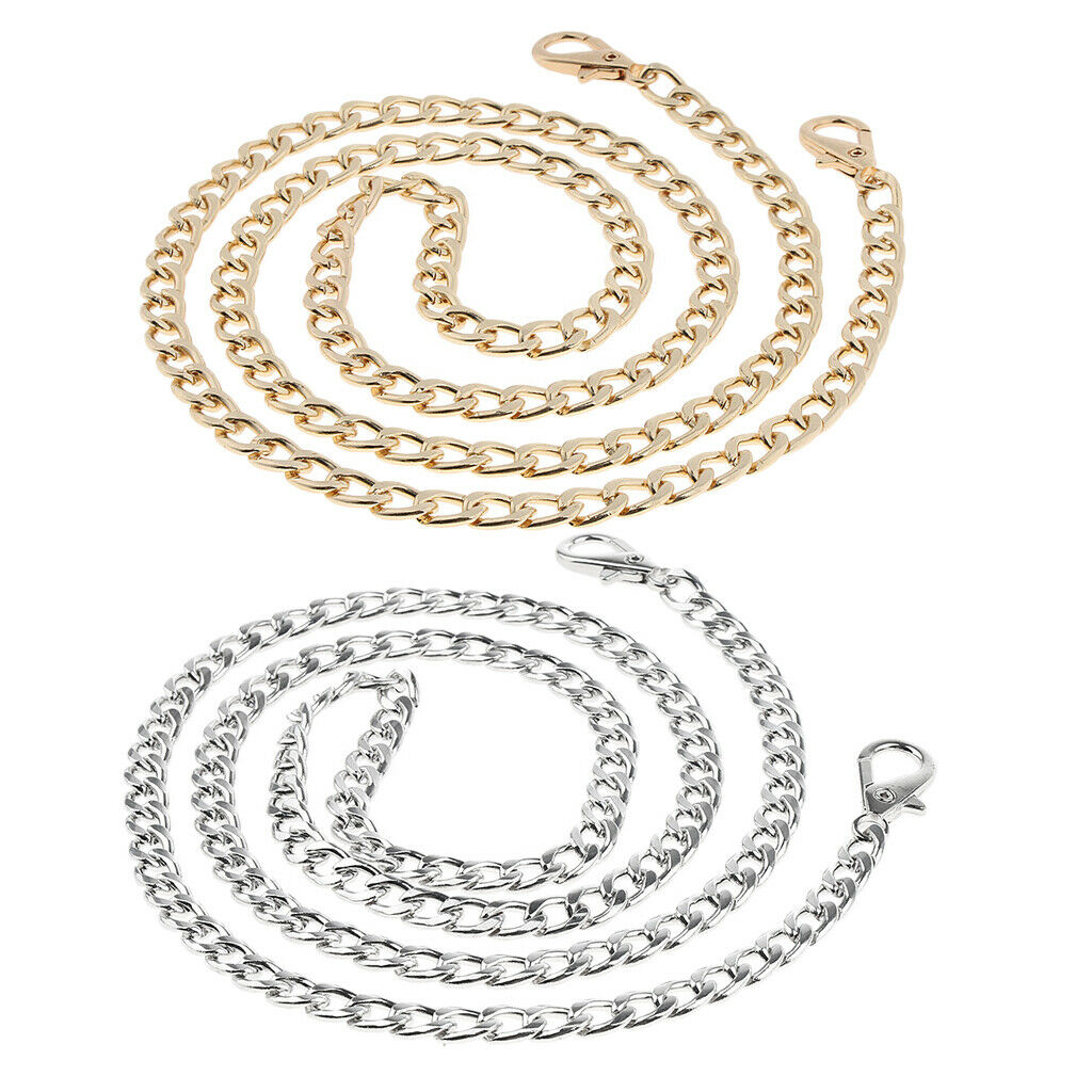 2 Pack Crossbody Shoulder Bag Chain Strap Handle Handbag Replacement,