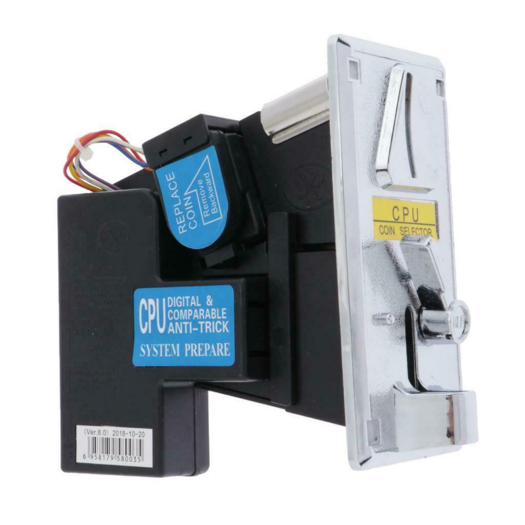 2X Electronic Coin Selector Acceptor Vending Arcade Game