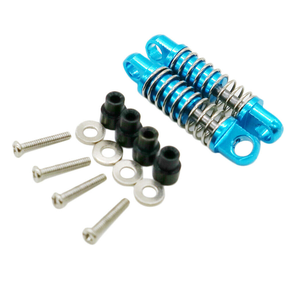 2pcs Metal Shock Absorber Damper for WLtoys K969 K989 P929 1/28 RC Drift Car,