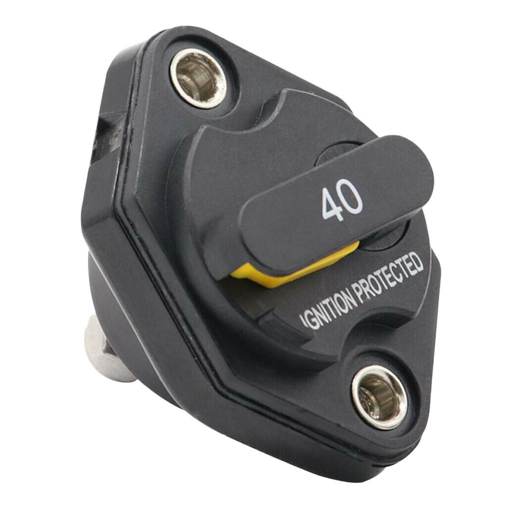 Manual Circuit Breaker Fuse Inverter for Truck/RV/Marine 12V-32V DC IP67 40A