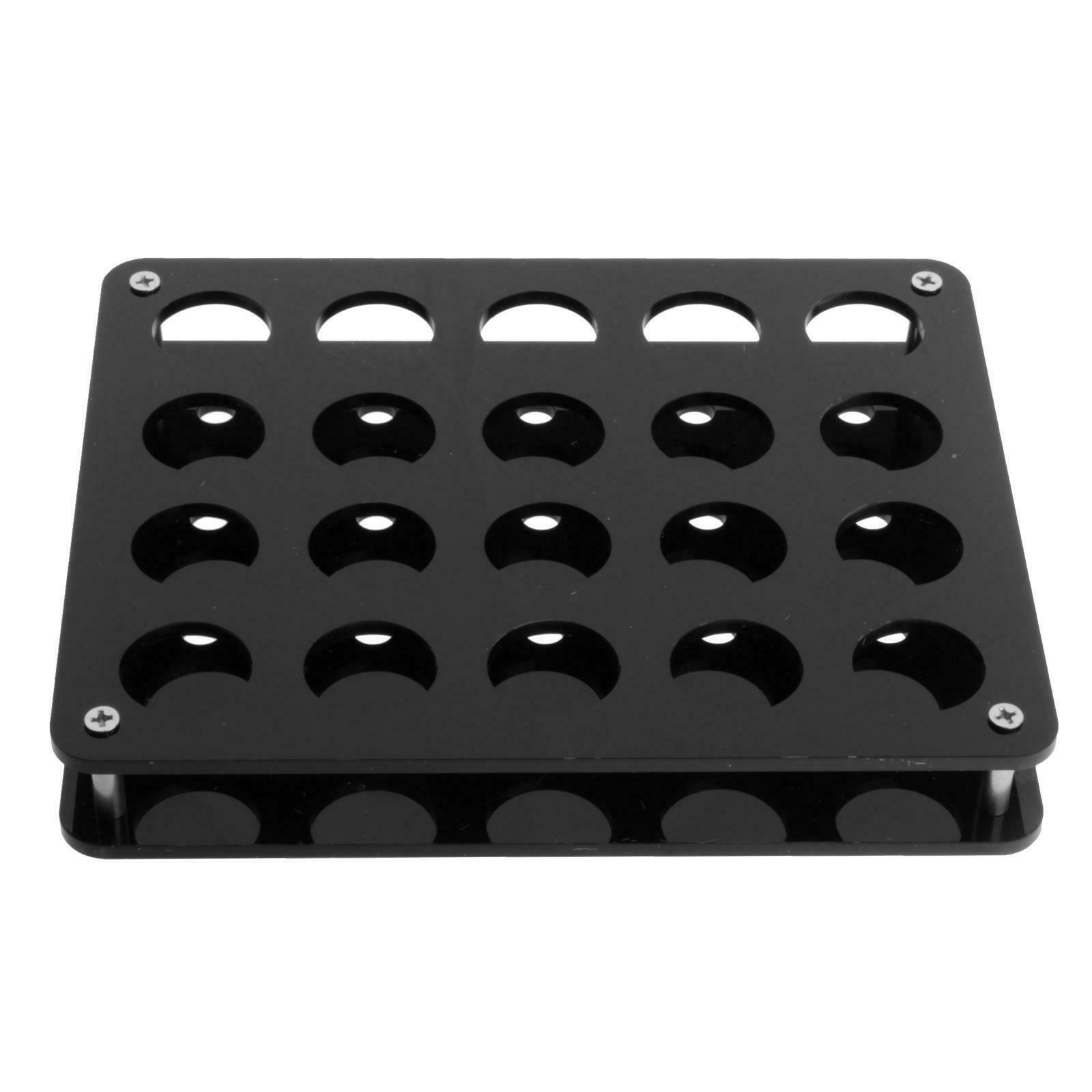 20 Slots Essential Oils Storage Rack Nail Polish Display Holder for 10ml Bottles