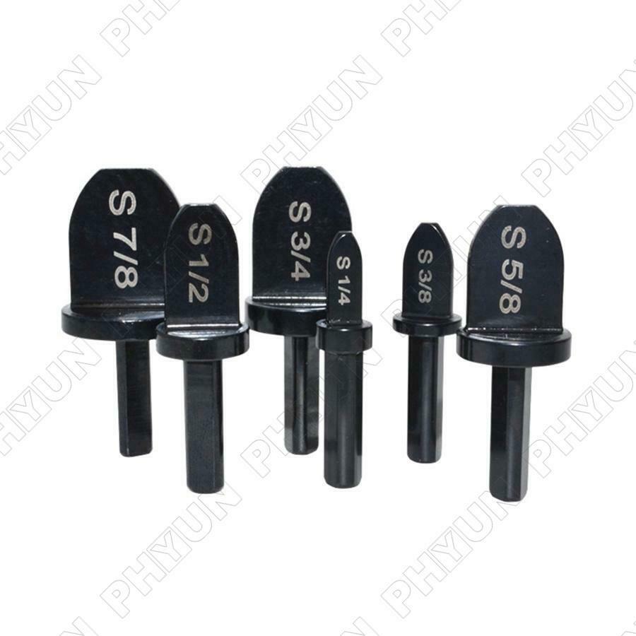 6PC Tube Pipe Expander For Air Conditioner Swaging Tool 7/8 3/4 5/8 1/2 3/8 1/4"