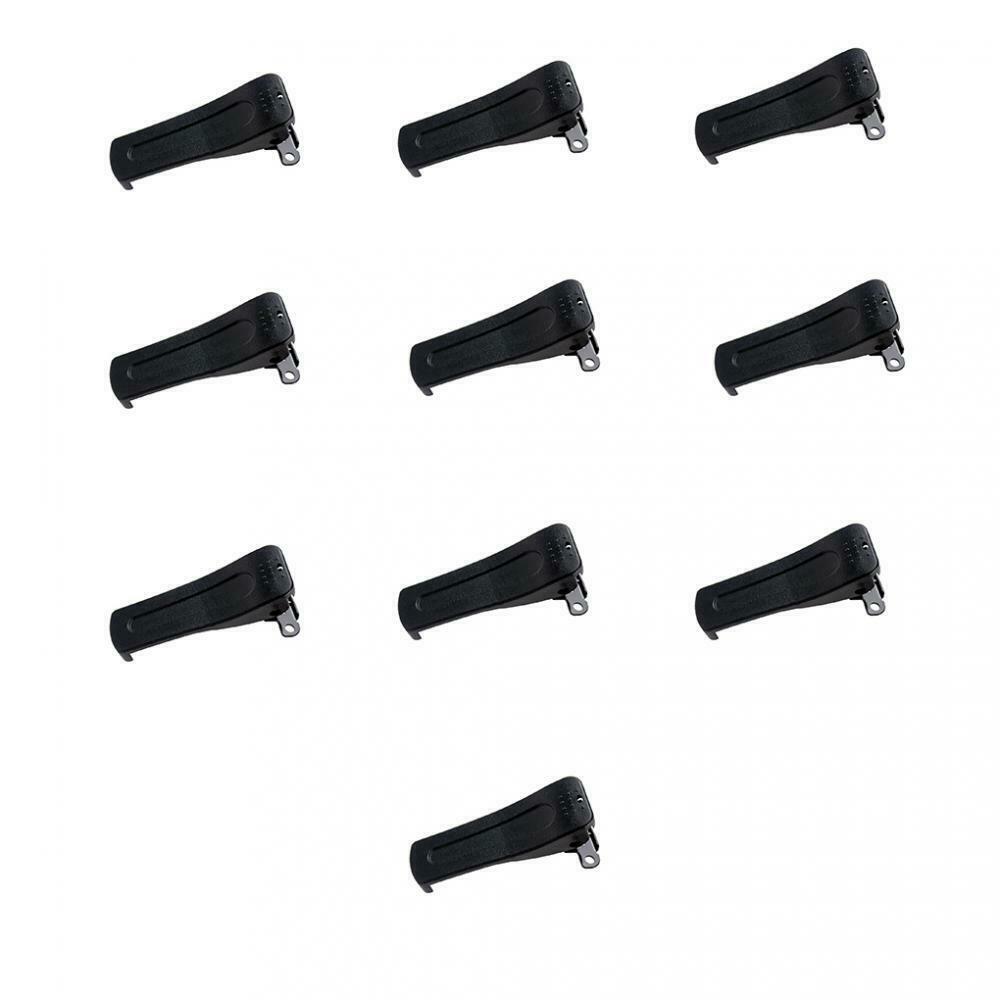10x Replacement Plastic Belt Clip Clamp for Baofeng 2 Way Radio BaoFeng 666S
