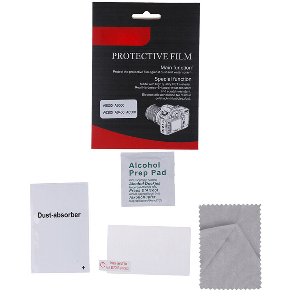 For alpha A6000 A6300 A6500 tempered glass lcd screen protector cover fil.l8