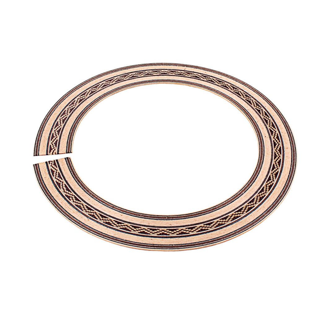 90mm Classical Guitar Wood Inlaid Soundhole Acoustic Guitar Rosette