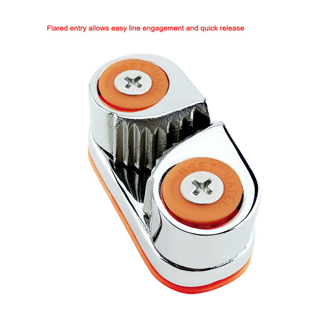 Heavy Duty Boat Ball Cam Cleat Boat Dinghy Cam Cleat for 3-12 Dia. Rope