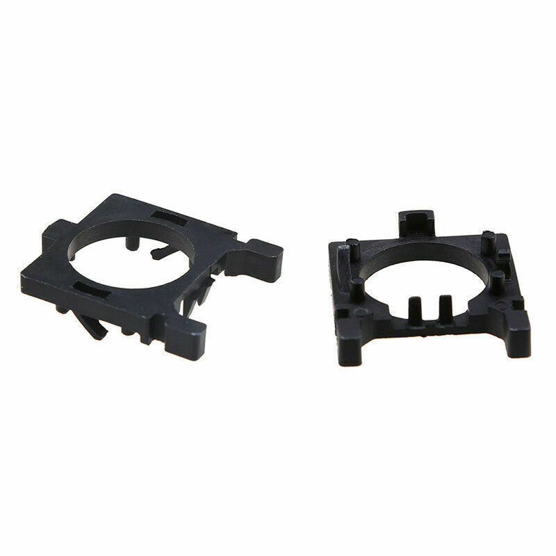 2X H7 LED Headlight Bulb Retainers Clip Holder Adapter Base Fit for Ford Focus