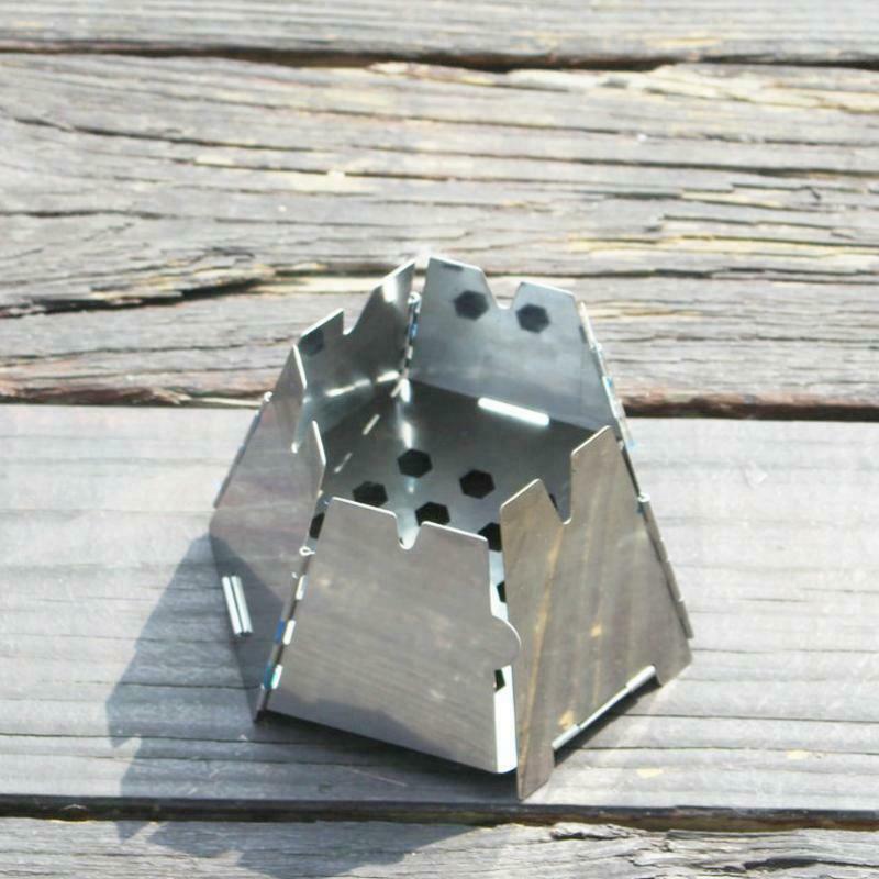 Camp Stove Kit Wood Burning Stove Portable Camping Stove Backpacking Cooking