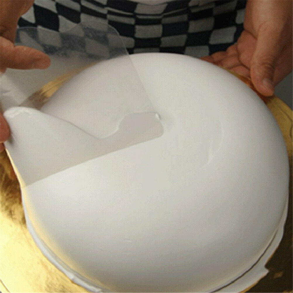 5pcs Plastic Soft Dough Cake Scraper Plain Smooth Jagged Edge Spatulas Cut.l8