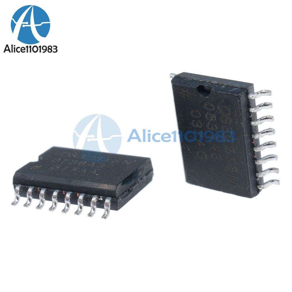 5Pcs DS3231SN 3231 IC RTC W/TCXO 16-SOIC NEW