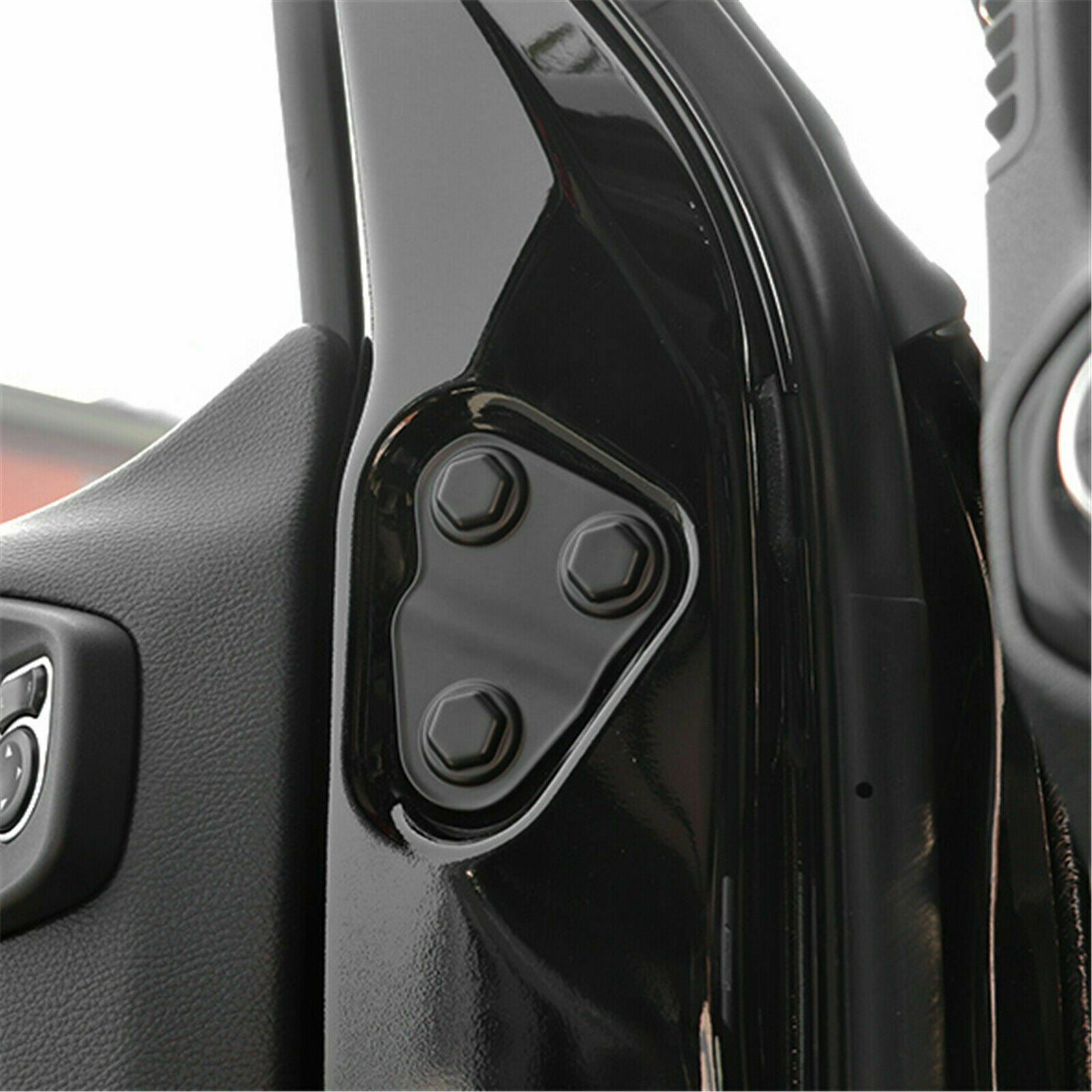 Door Screw Protector Cover Trim For Jeep Wrangler JL JLU JT 2018 2019 2020 2021
