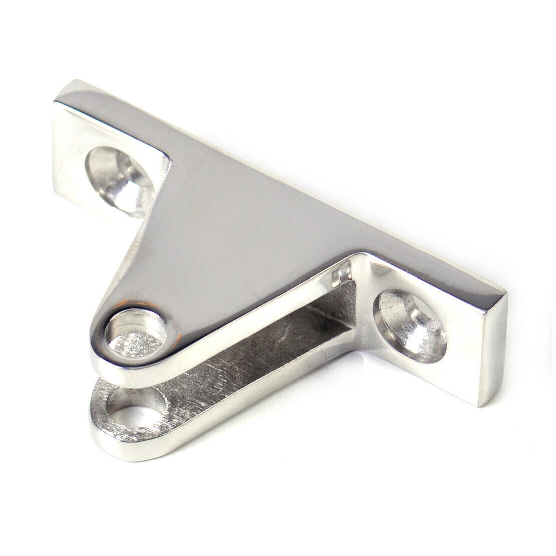 2pcs Bimini Top 90 degree Deck Hinge with Quick Release Pin Stainless Steel An