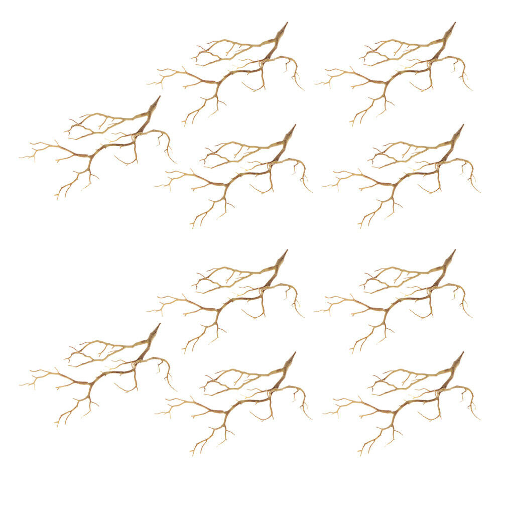 10x Artificial Simulation Tree Branch Stick Twig Flower Arrangement Coffee