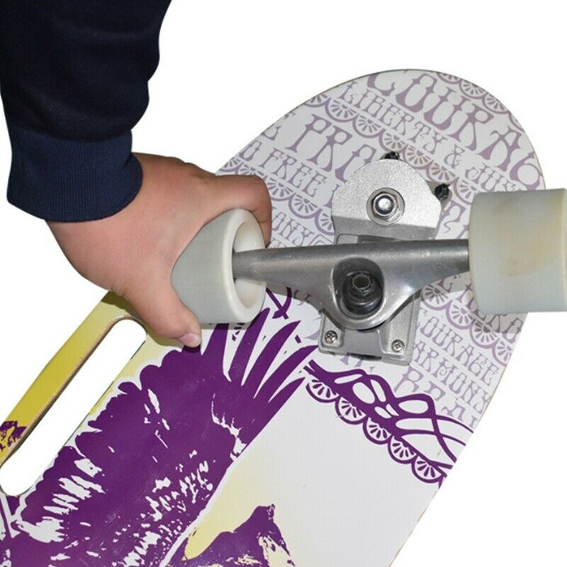 val Surf Skate Trucks Alloy 7-Inch Land Surfboard Skateboard Bracket Base BlD8L9