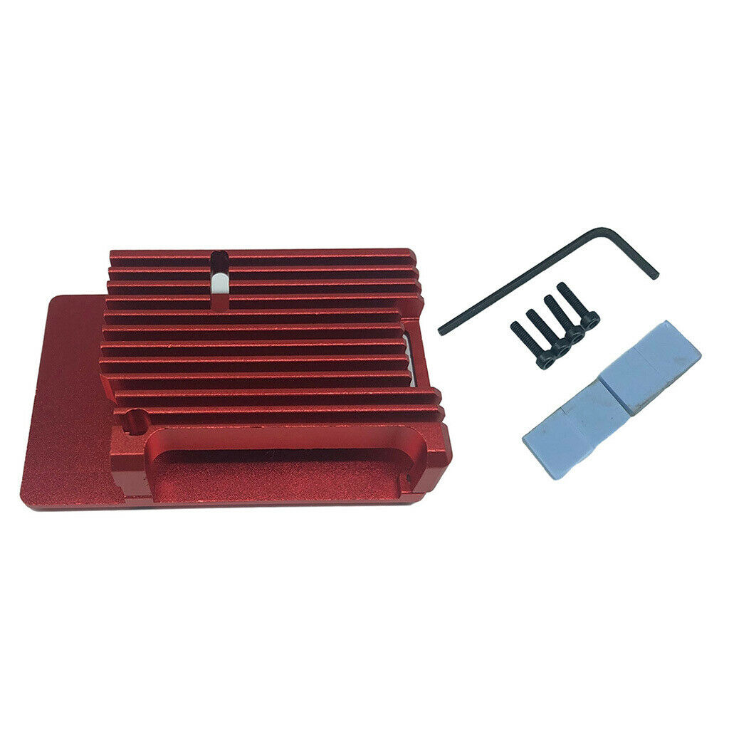 Precise For Raspberry Pi 4B Case Shell Box Enclosure Installable Aluminum