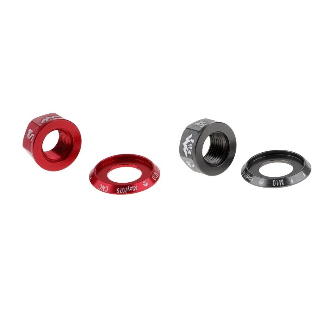 2Pc Track Wheel Nuts  Fixie Quick Release M10 Axle Screw For Rear Hub