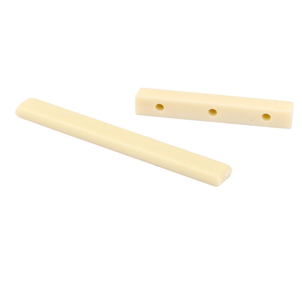 Set Of Rosewood Ukulele Bridge&Piezo Pickup&Saddle&Nut Guitar Replacement