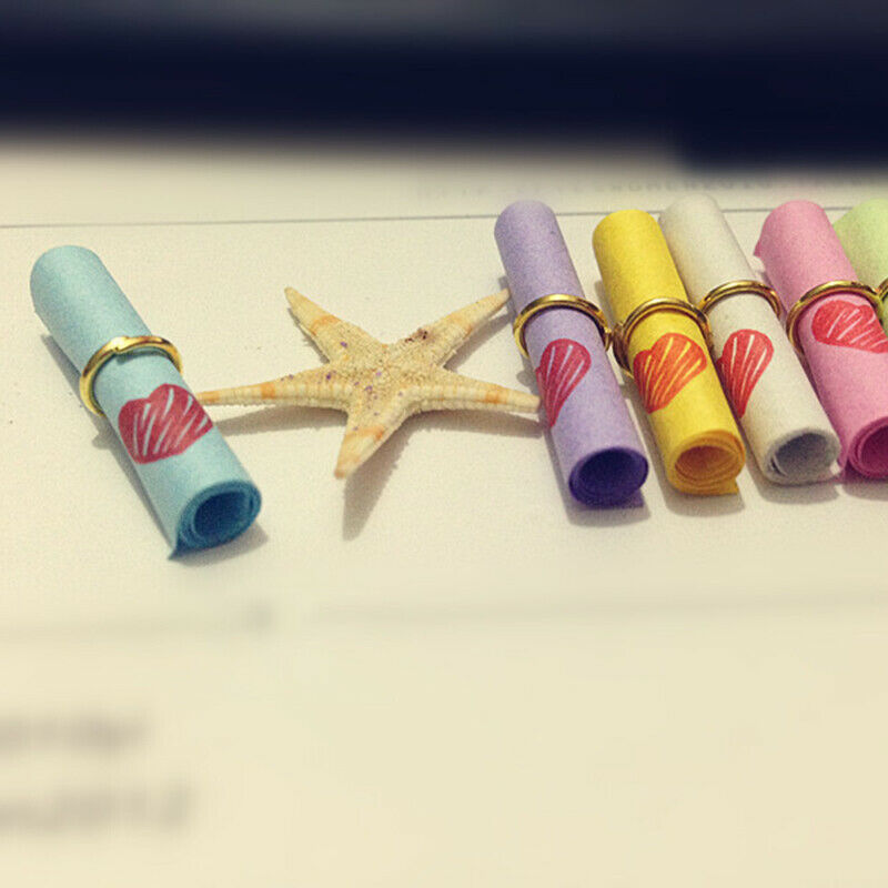 30Pcs Love Letter Capsules, Scroll Wishing Pills, Love Letter Paper Capsules HN