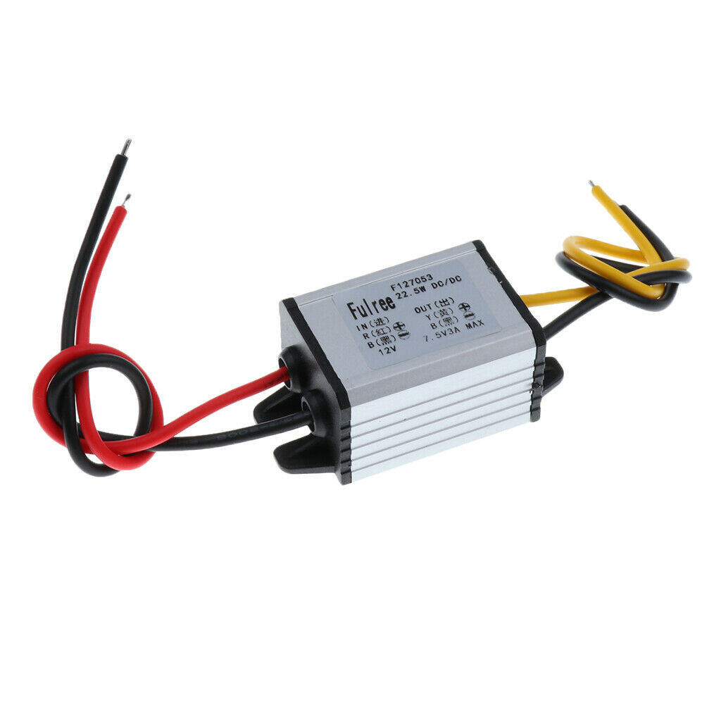 Waterproof DC/DC Converter 8-22V  to 7.5V 3A Power Supply Module