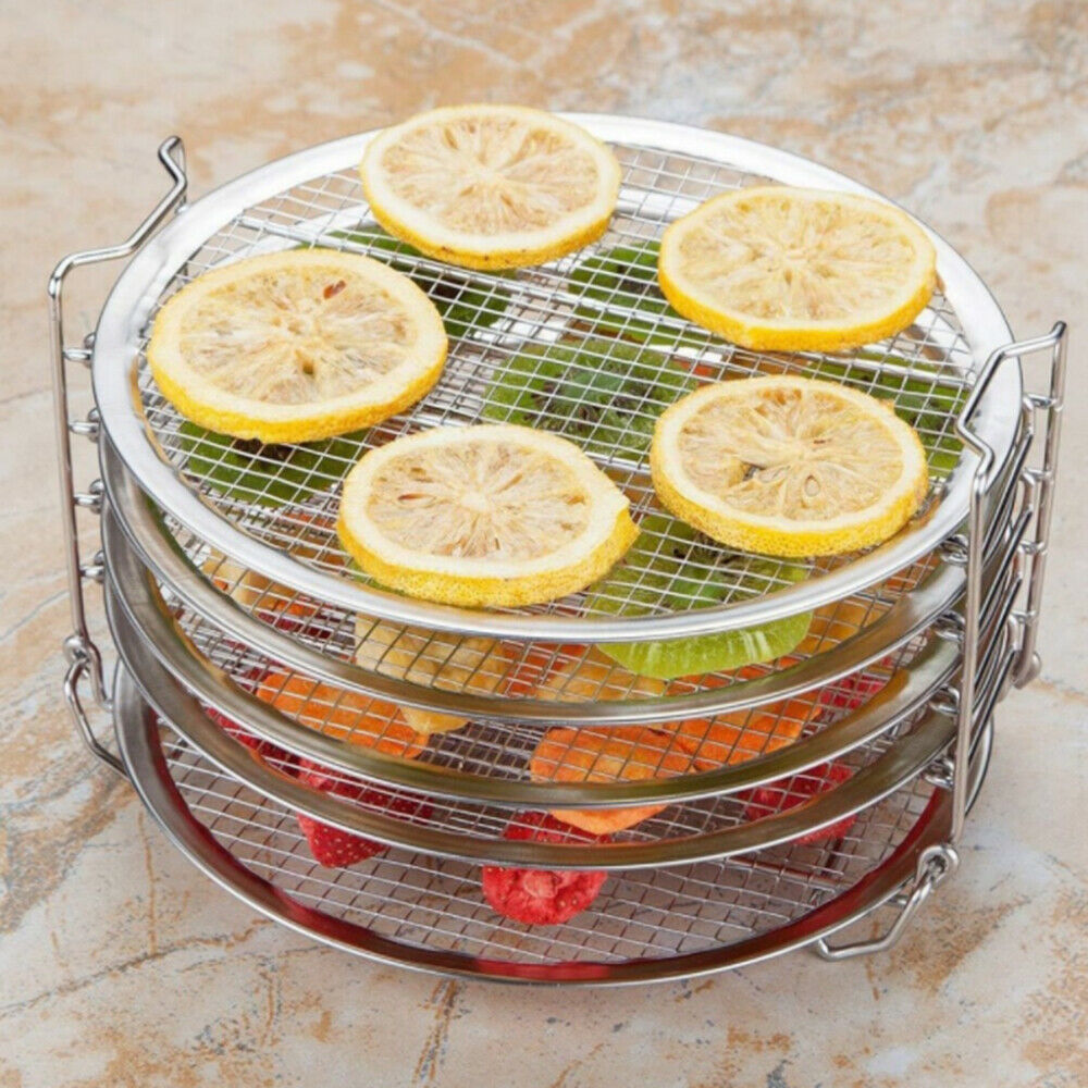 5 Layers Air Fryer Food Dehydrator Drying Stand Rack For Pressure Cooker Oven