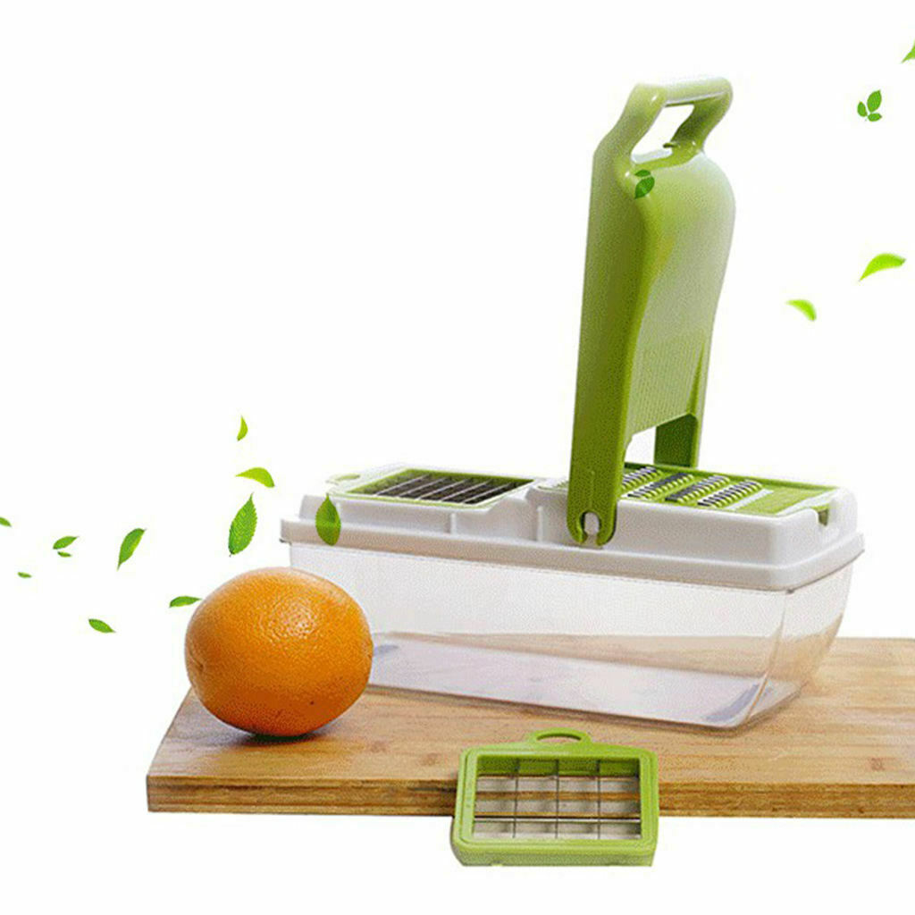 Multifunction Vegetable Chopper Recipe Grater Heavy Duty Veggie Slicer Dicer