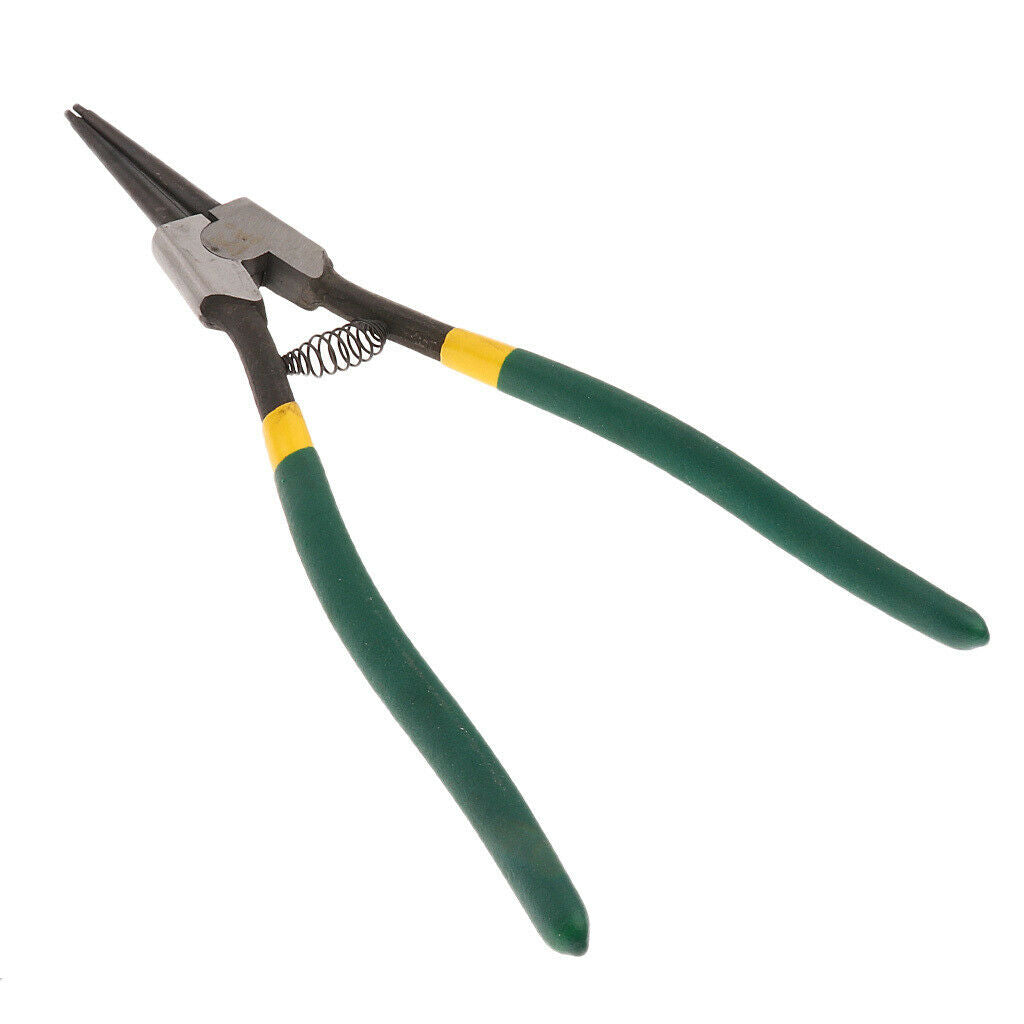 13" Long Grip Circlip Plier Pinchers Snap Ring Pliers External Straight Tool