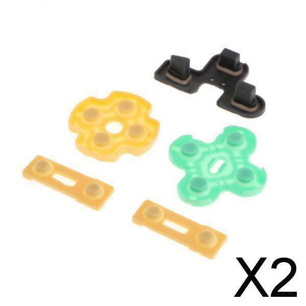 2X 5x Conductive Rubber Pad for Sony PS2 Controller Button Replacement Assembly