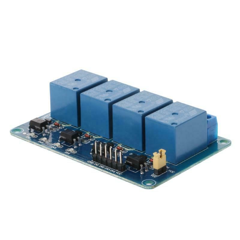 4 Channel 12V Relay Module with Optocoupler PIC/AVR/51/ARM Single Chip