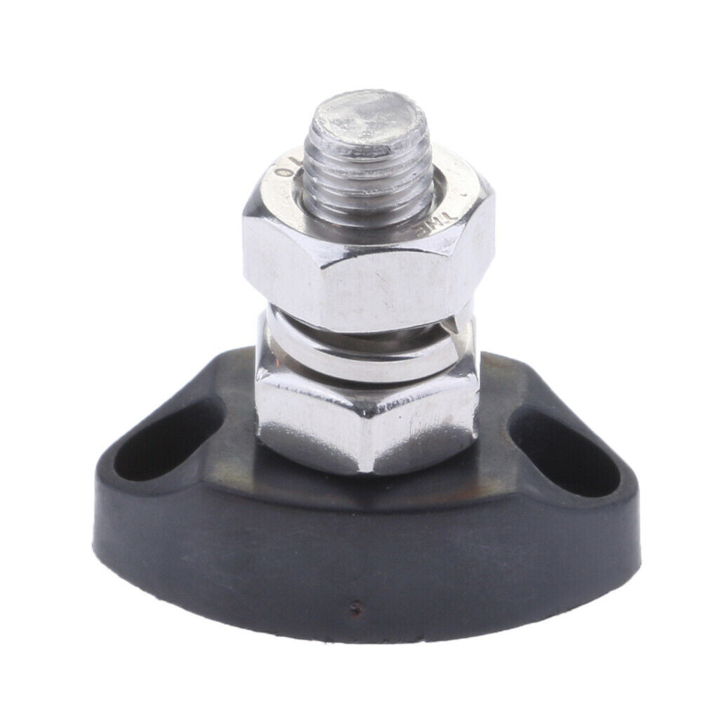 2 Packs Replacement Junction Block Stainless Steel Terminal Stud 8mm M8