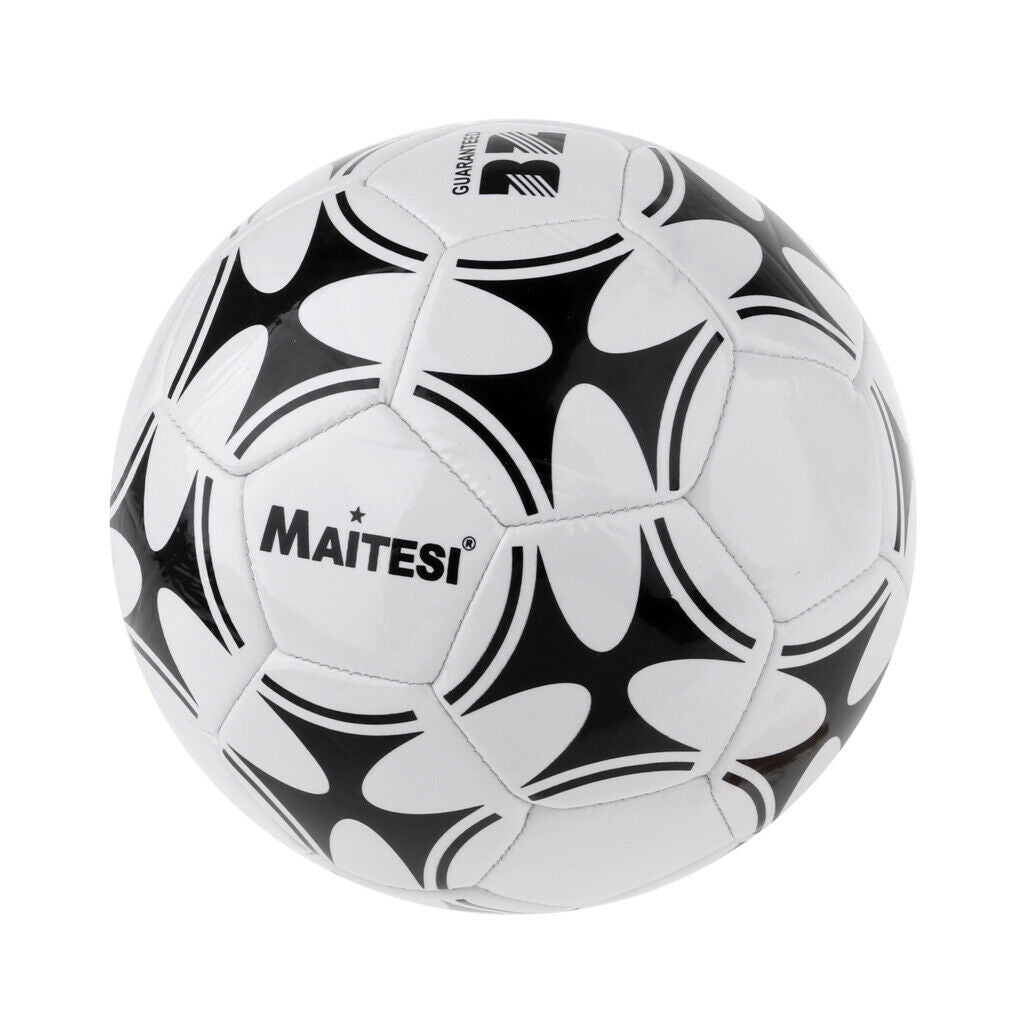 High Quality 3 Official Football Soccer Ball for Indoor Outdoor & Net Needle