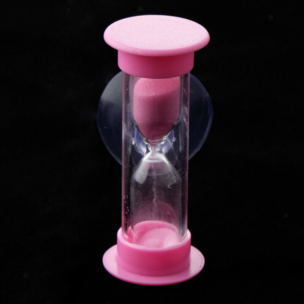 2pcs 3 Minutes Luxury Plastic Hourglass 360 Rotation Sand Timer Home Table Decor