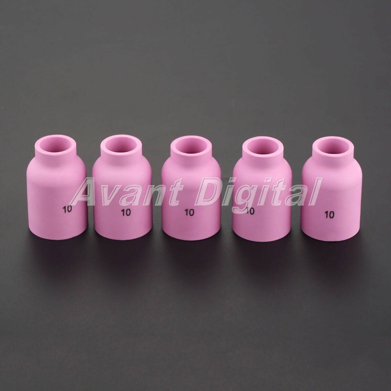 WP-9/17/18/20/26 Torch 5PCS TIG Welding Gas Lens Ceramic Cup 53N88 #10 Accessory