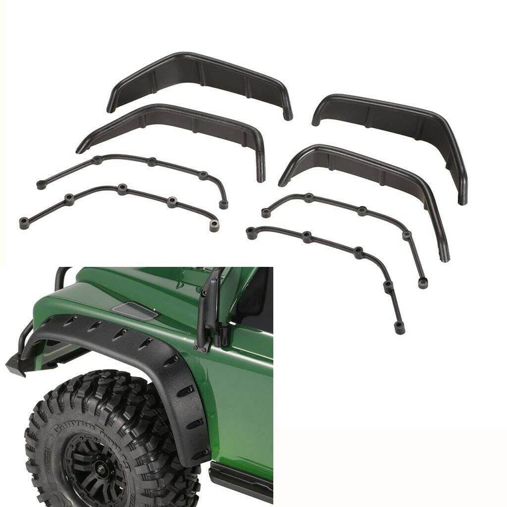 1 Set   Flare with Screws for 1/10 Axial Scx10 D90 D110 RC Rock Crawler
