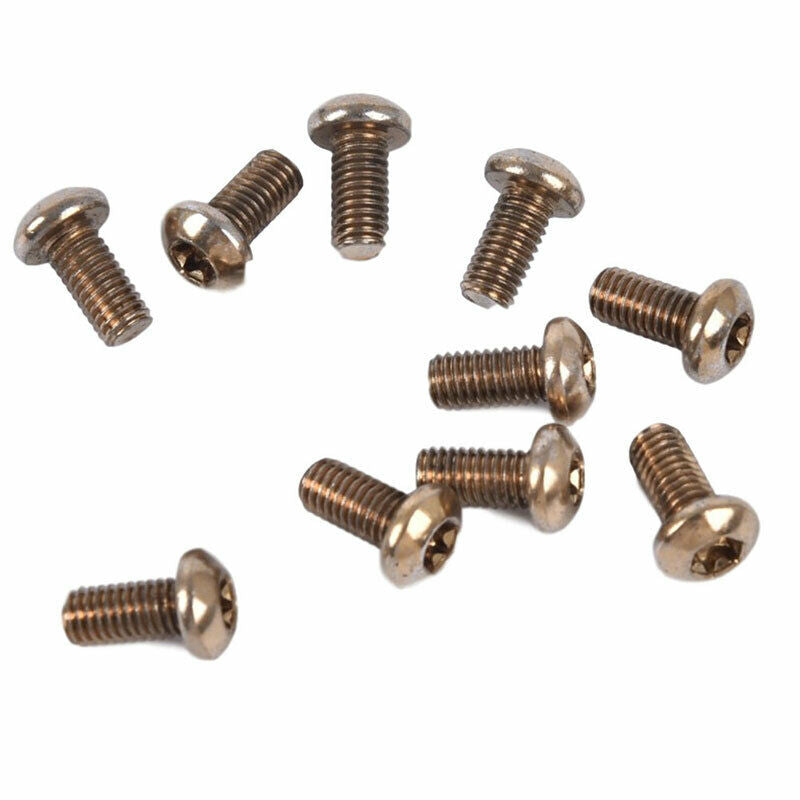 12PCS/set  M5x10mm Disk Brake Rotor Bolts Titanium Bike Brakes Disc Rotor.l8