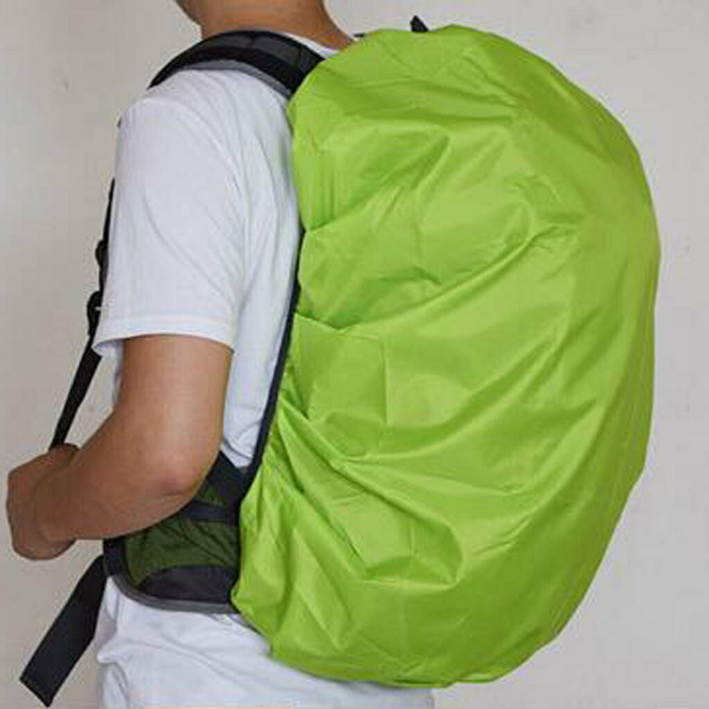 4X Waterproof Outdoor Camping Hiking Backpack Bag Dust Rain Cover Green