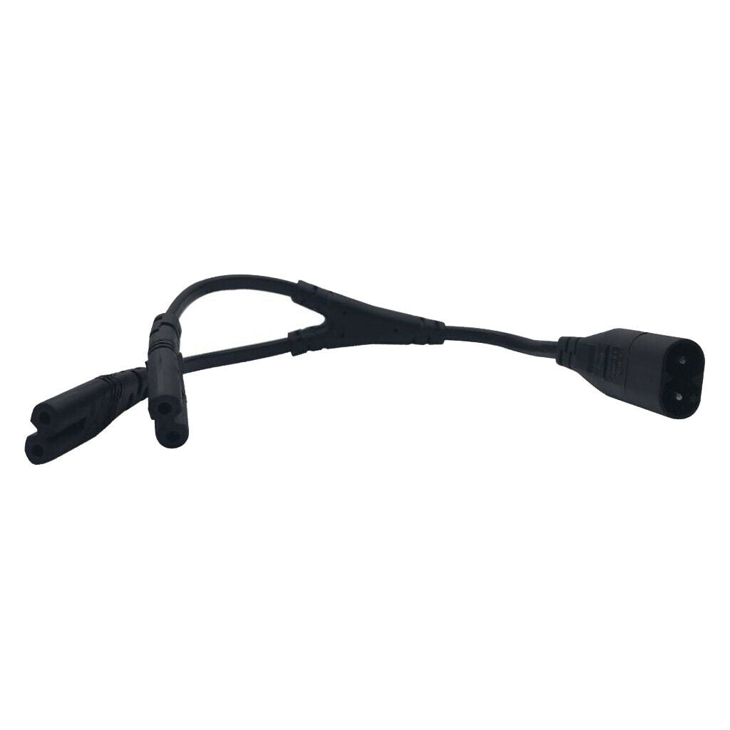 Cable Leader Power Cord Splitter Cable for IEC-320-C8 (male) to 2x C7 (female)