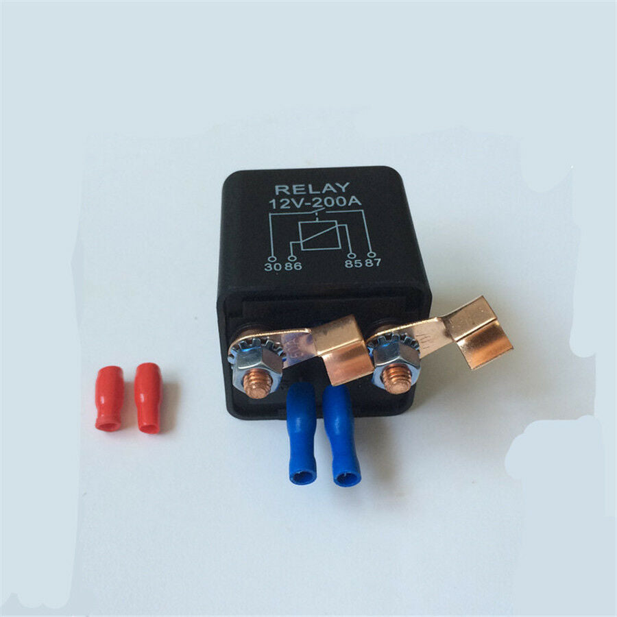 12V 120A Split Charge Relay 2 Pin for Car Automotive Starter Switch +2 Terminals