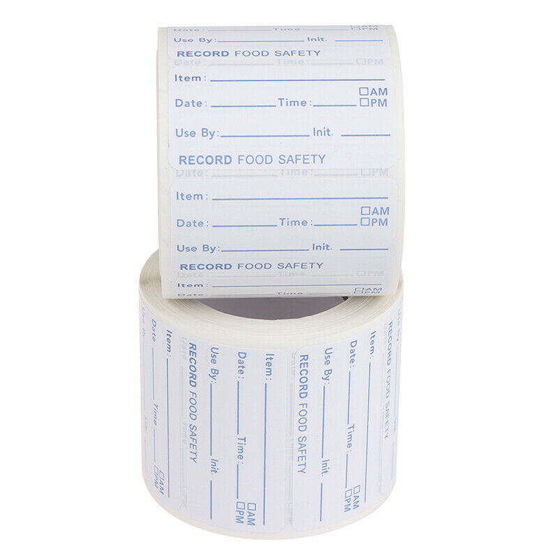 500pcs Kitchen Container Bag Jar Packing Stickers Food Storage Date Labe.l8