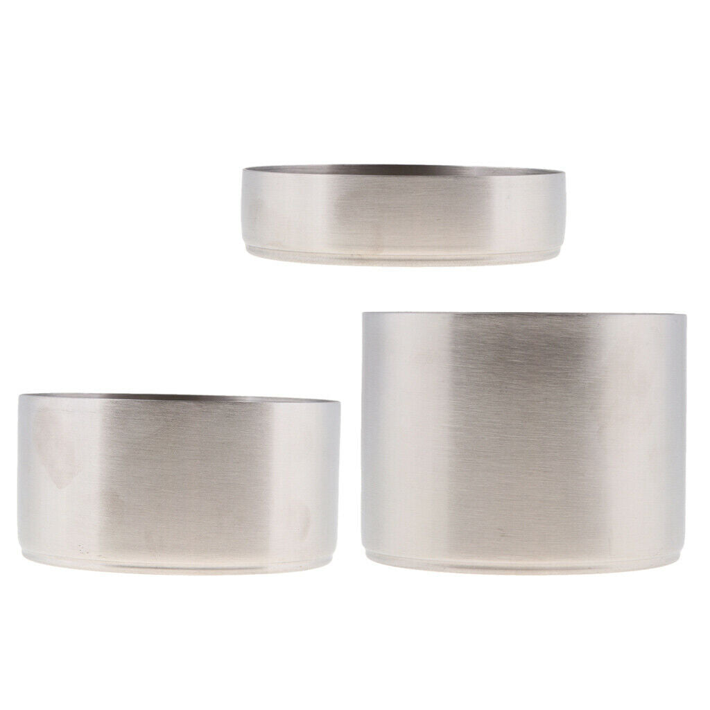Stainless Steel Restaurant Kitchen Condiment Dipping Sauce Cup 3oz