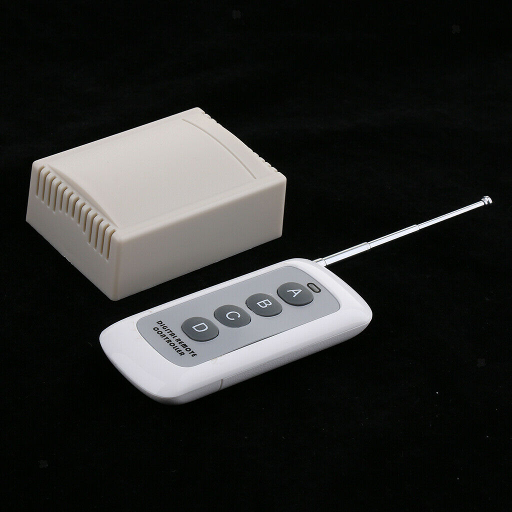 4 Channel 12v DC WIFI Wireless Remote Control Switch ON/OFF  1000M