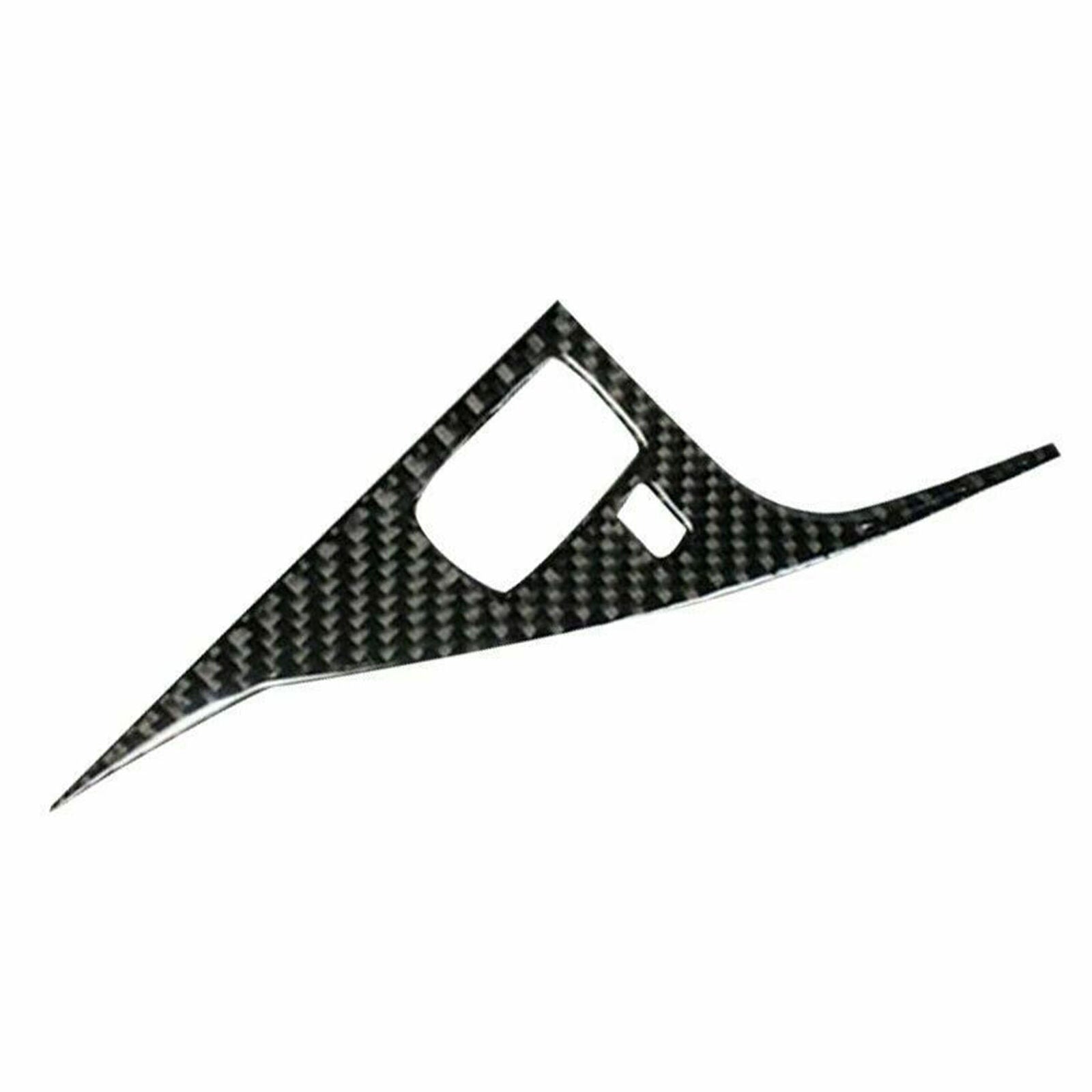 Carbon Fiber Interior Gear Shift Drive Panel Cover For Infiniti Q50 Q60 2014-19