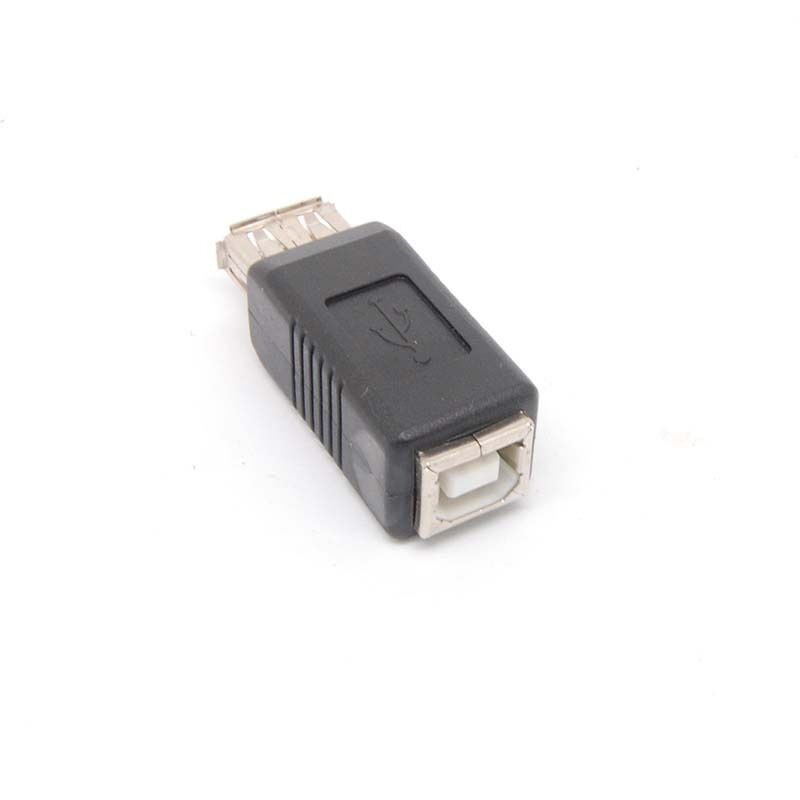 1Pcs New USB Type A FeMale to Printer Scanner Type B Female Adapter adaptor
