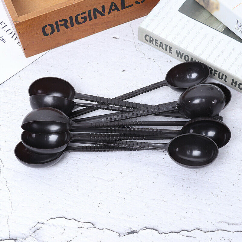 10pcs 10g Measuring Spoon Teaspoon Coffee Sugar Scoop Cake Baking Coffee Milk NC