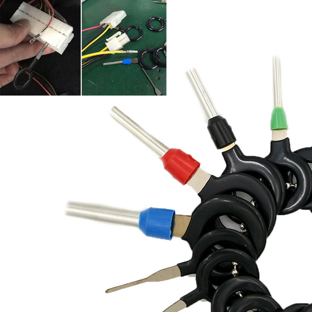 18Pcs Wire terminal removal tool car electrical wiring crimp connector pin kitDD